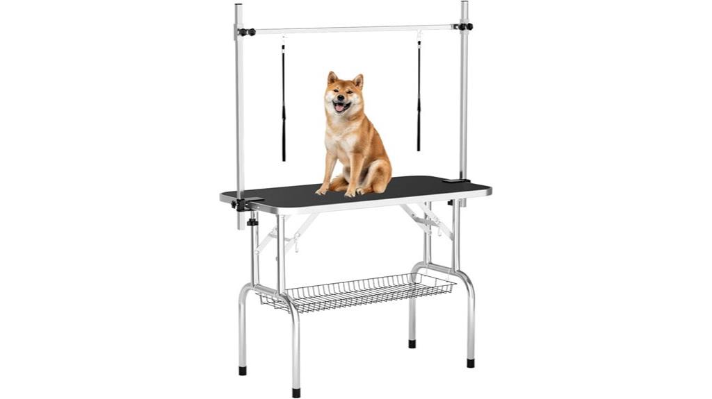 large dog grooming table