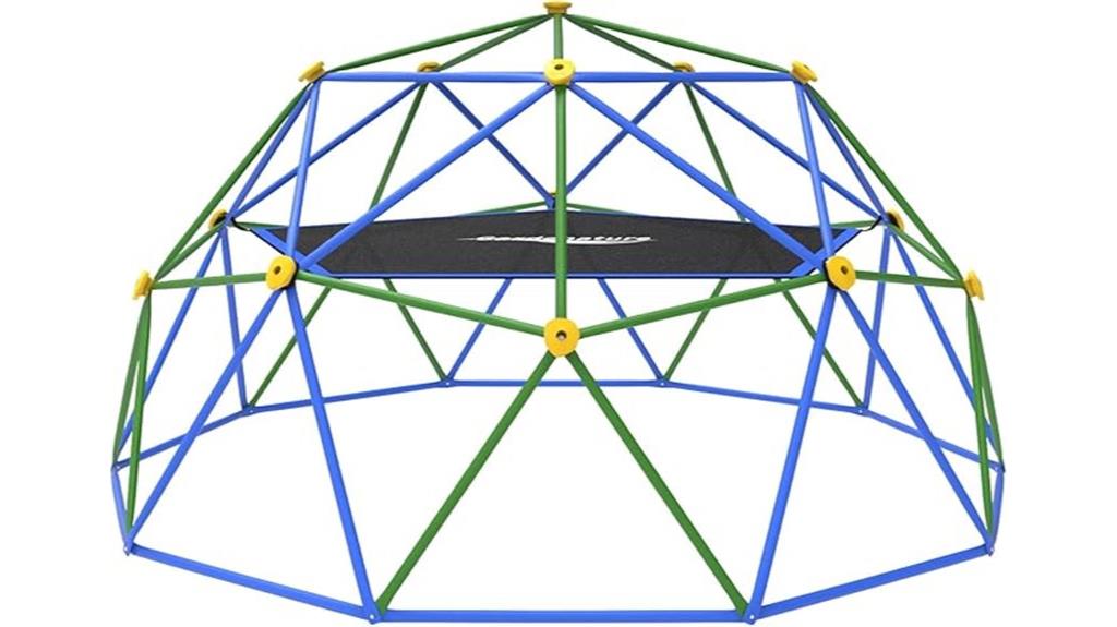 large outdoor climbing dome