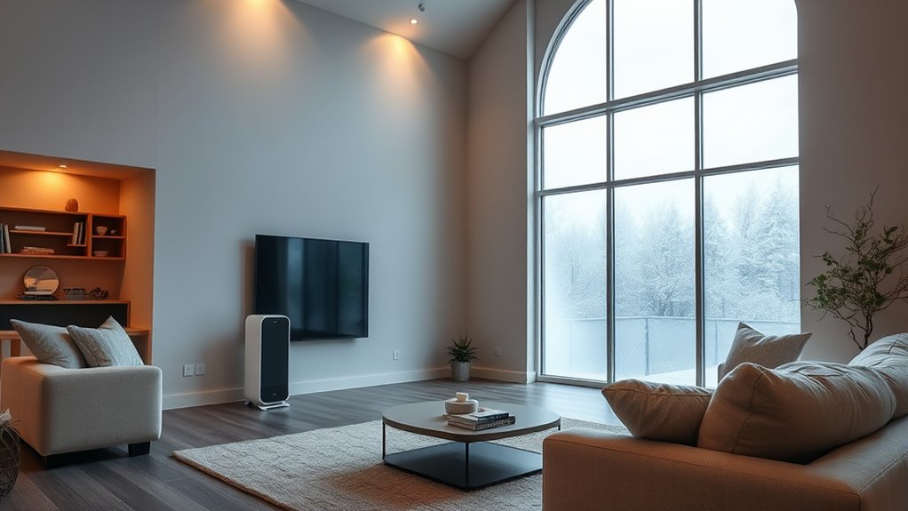 large room heating considerations