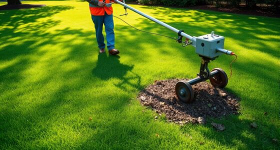 lawn care thatch removal aeration