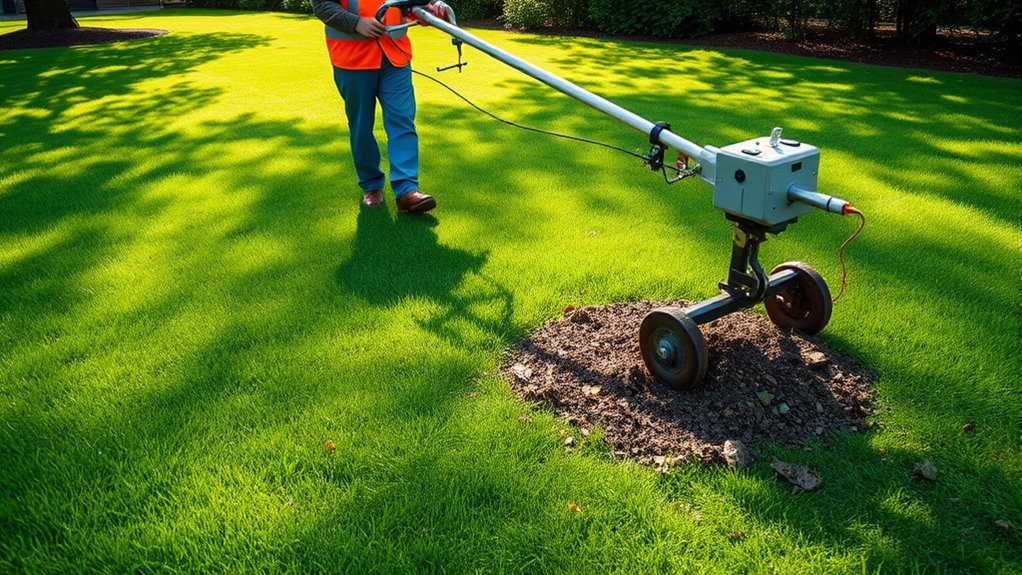 lawn care thatch removal aeration