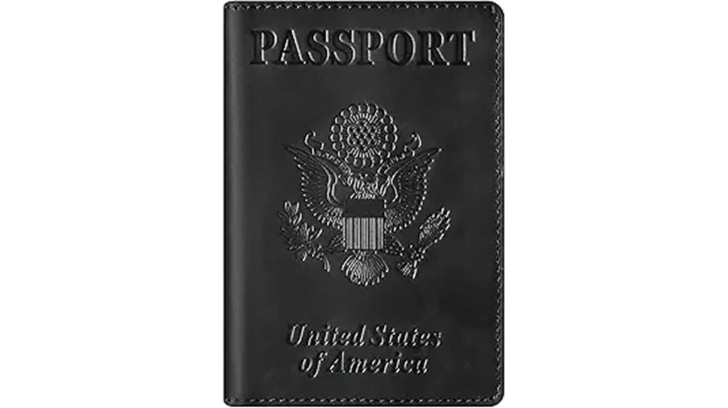 leather passport holder wallet