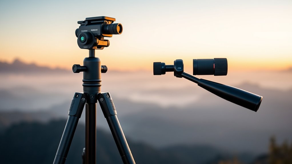 lightweight adjustable stable tripod