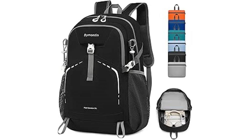 lightweight packable travel backpack