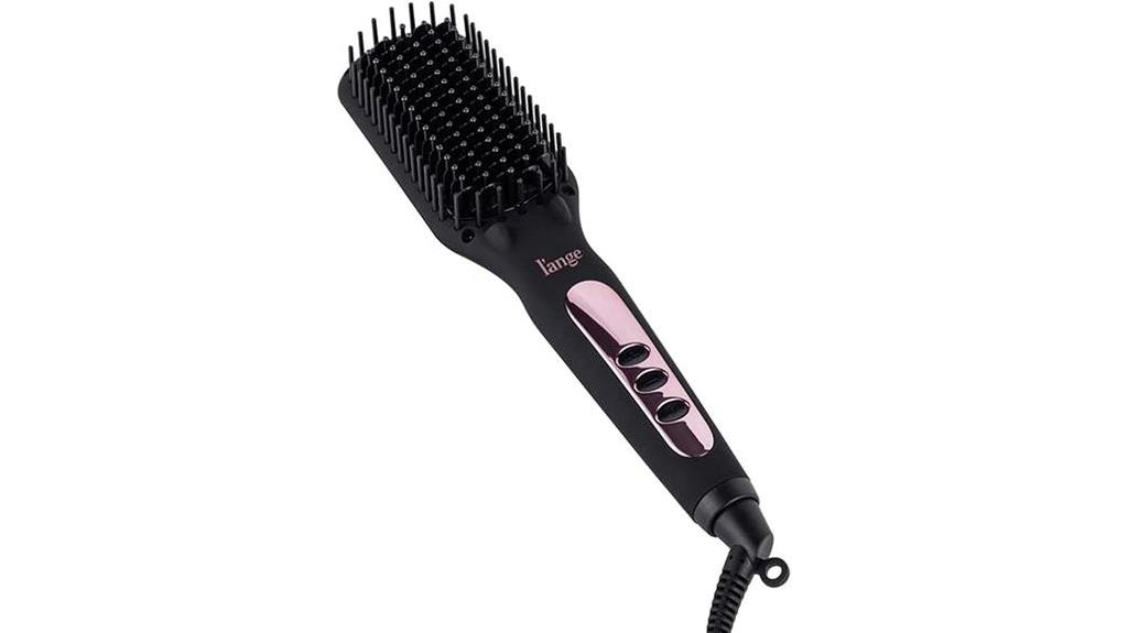 long hair straightening brush