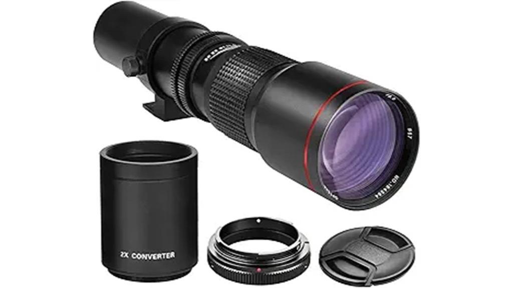 long range telephoto lens
