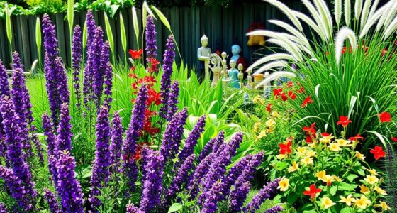 low maintenance pest resistant borders