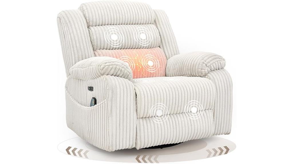 luxurious multi function recliner chair