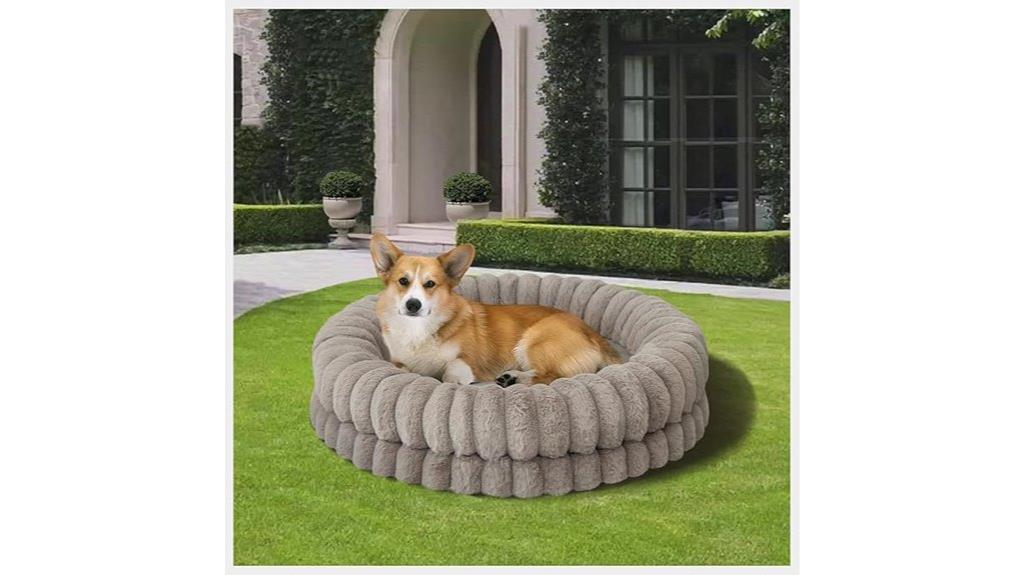 luxury 30 inch medium dog bed