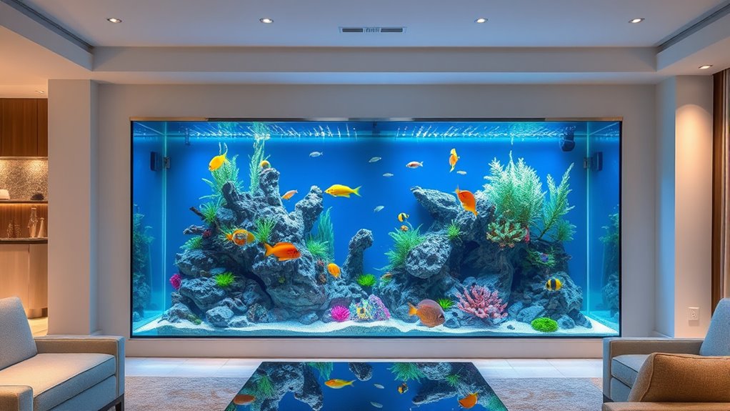 luxury aquarium design ideas