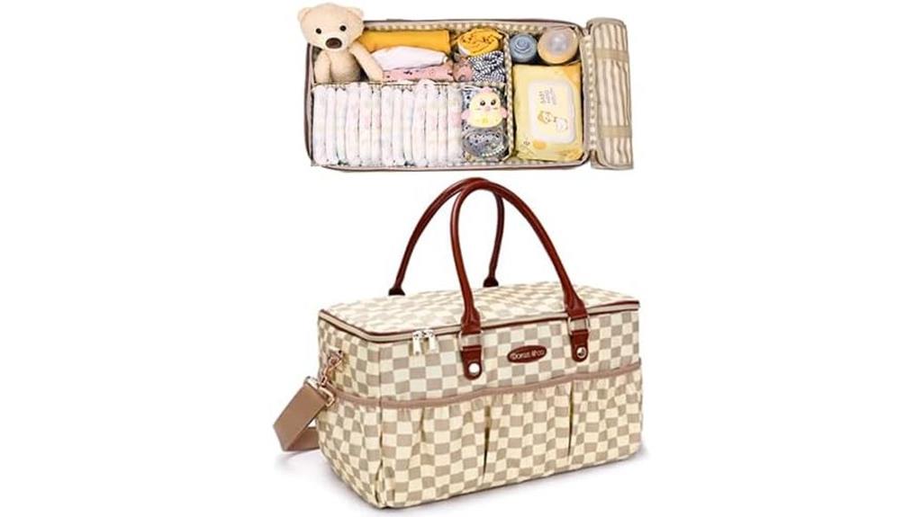 luxury baby diaper organizer