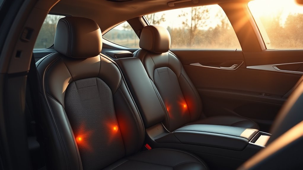luxury car seat massagers