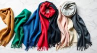 luxury cashmere scarf collections