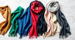 luxury cashmere scarf collections