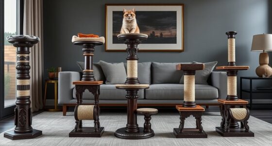 luxury cat scratching posts
