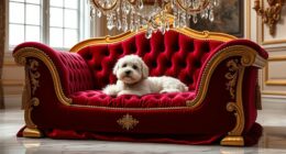 luxury dog beds selection