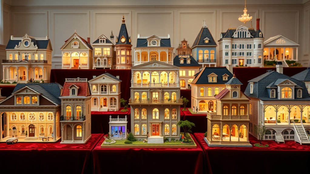 luxury dollhouses with accessories