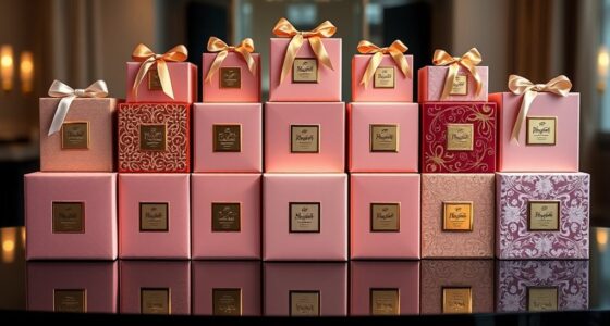 luxury fragrance gift box selection