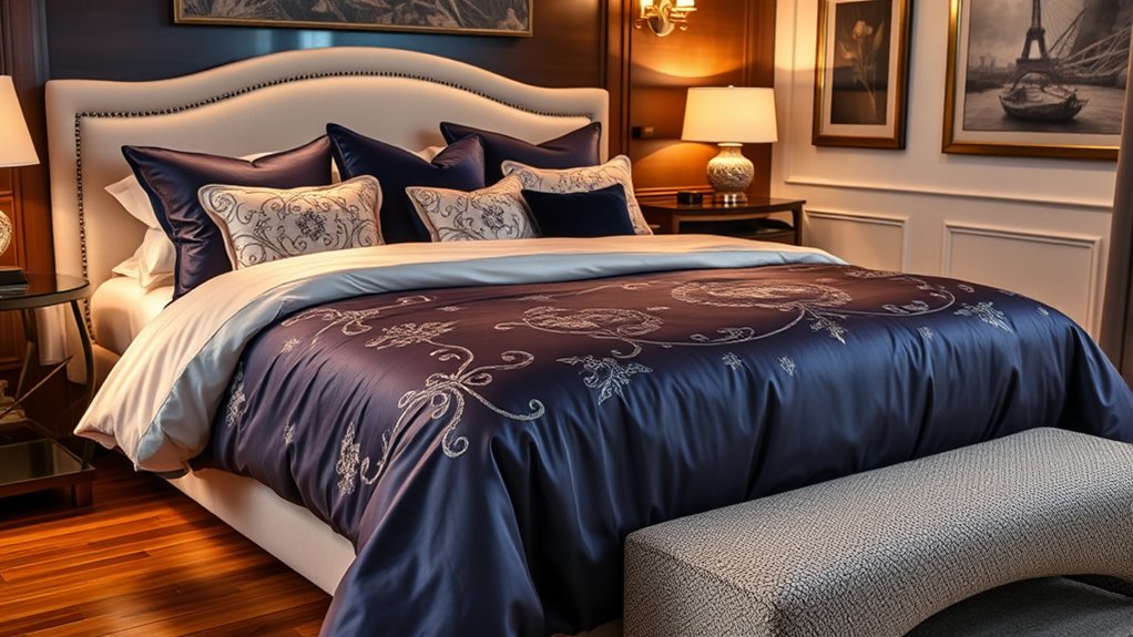luxury king size bedding