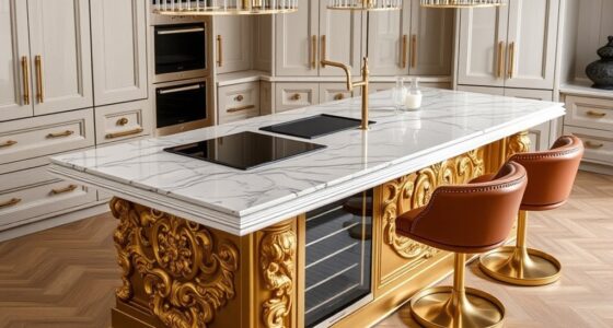 luxury kitchen island designs