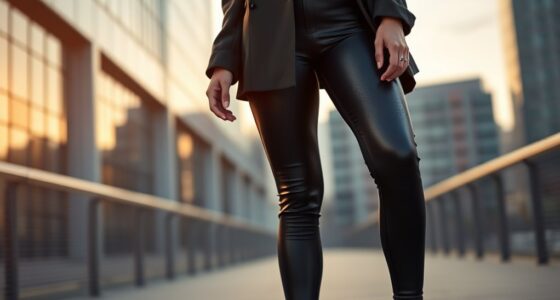 luxury leggings blending comfort