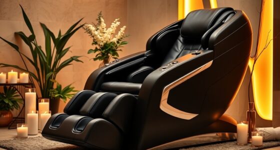 luxury massage chairs selection