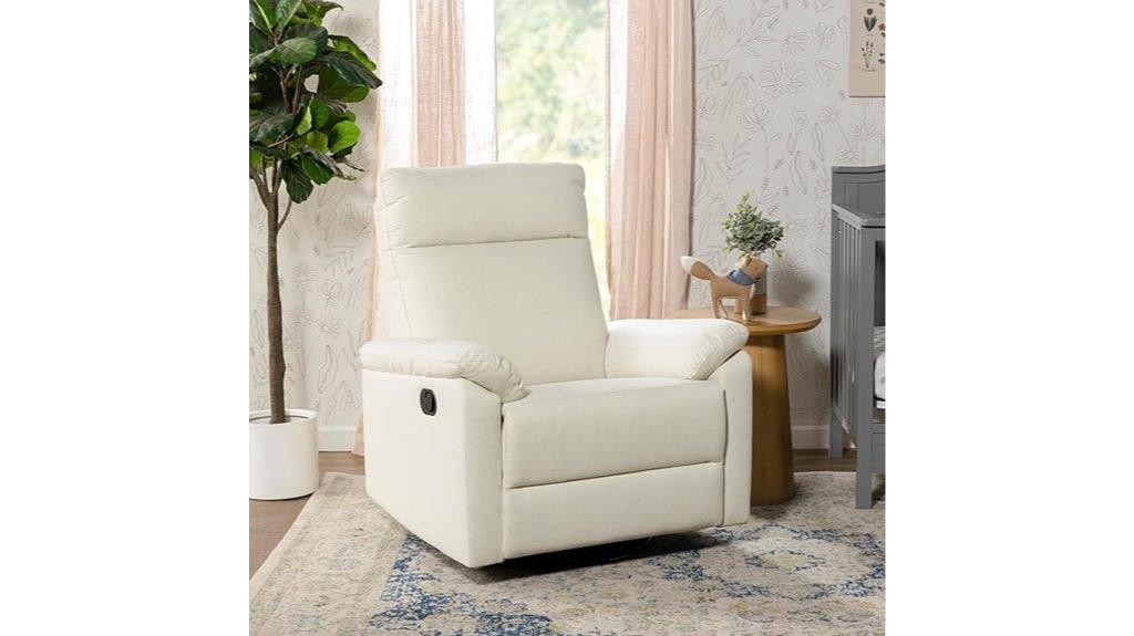 luxury nursery recliner chair