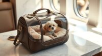 luxury pet travel carriers