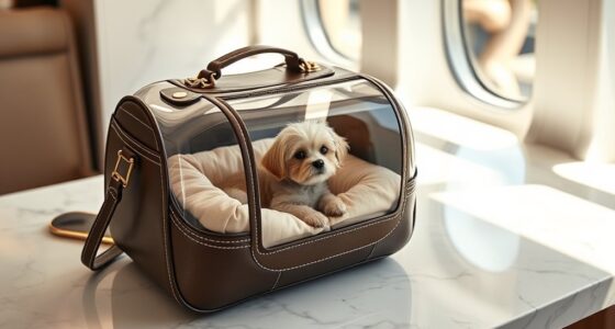 luxury pet travel carriers