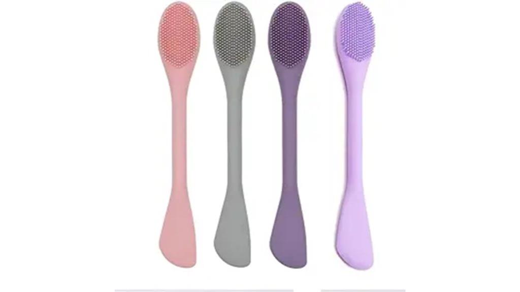 luxury silicone facial brush