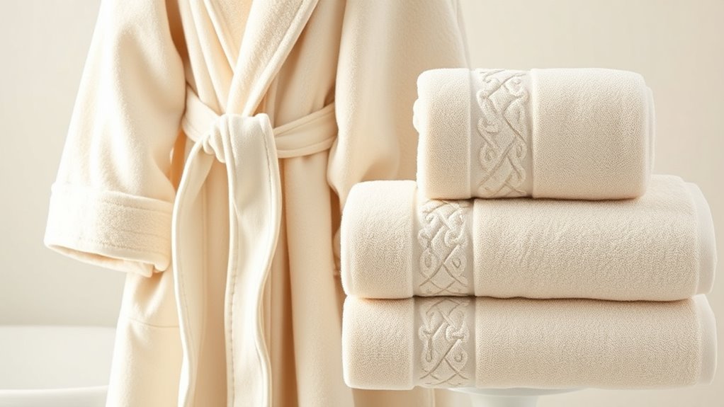 luxury spa bath sets
