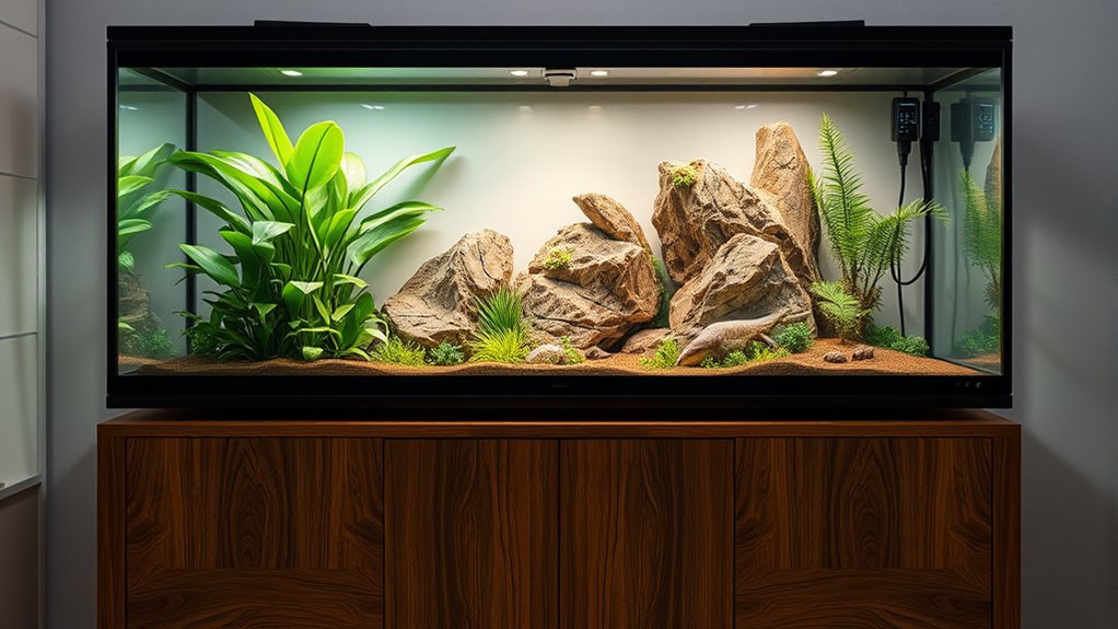 luxury stylish reptile enclosures