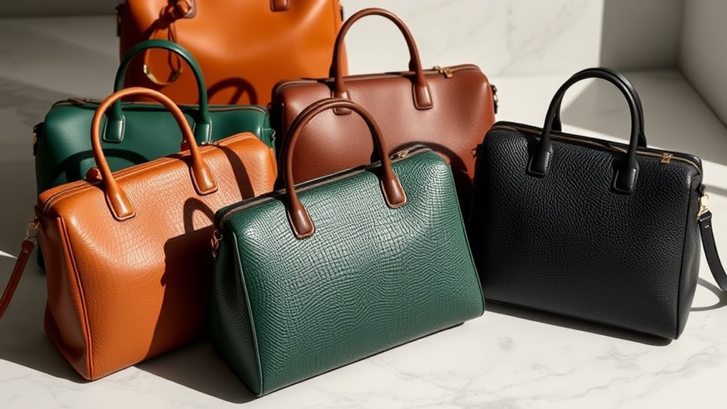 luxury vegan leather handbags