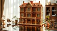 luxury wooden dollhouse collection