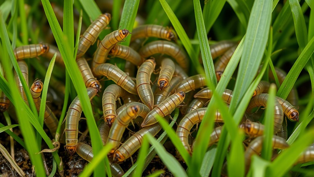 manage lawn leatherjacket infestations