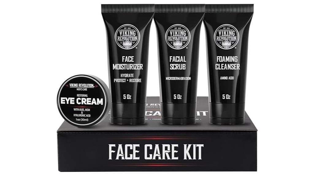 men s grooming skincare set