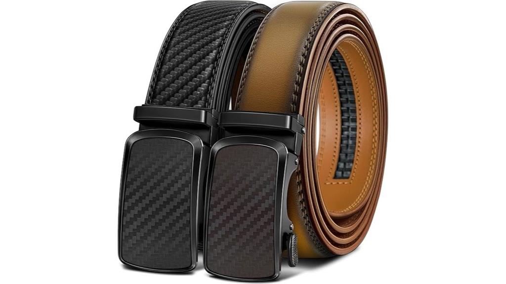men s leather belt pack
