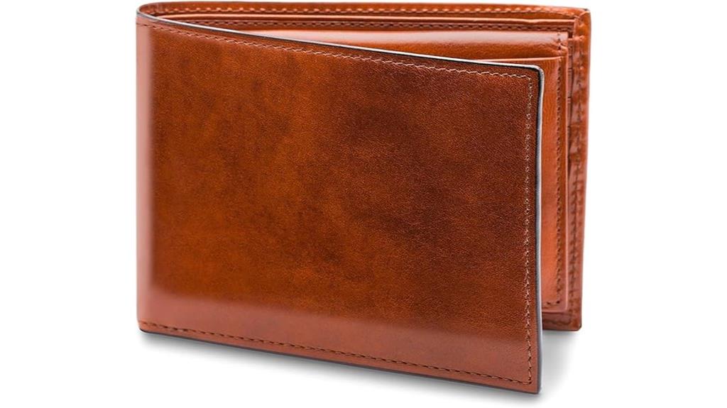 men s leather wallet with id