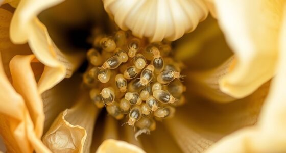 mites infesting potted bulbs