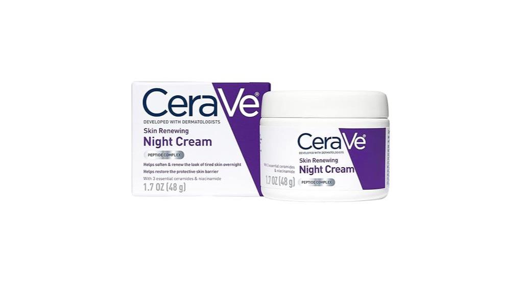 moisturizing nighttime skincare treatment