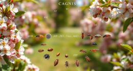 monthly pest development schedule