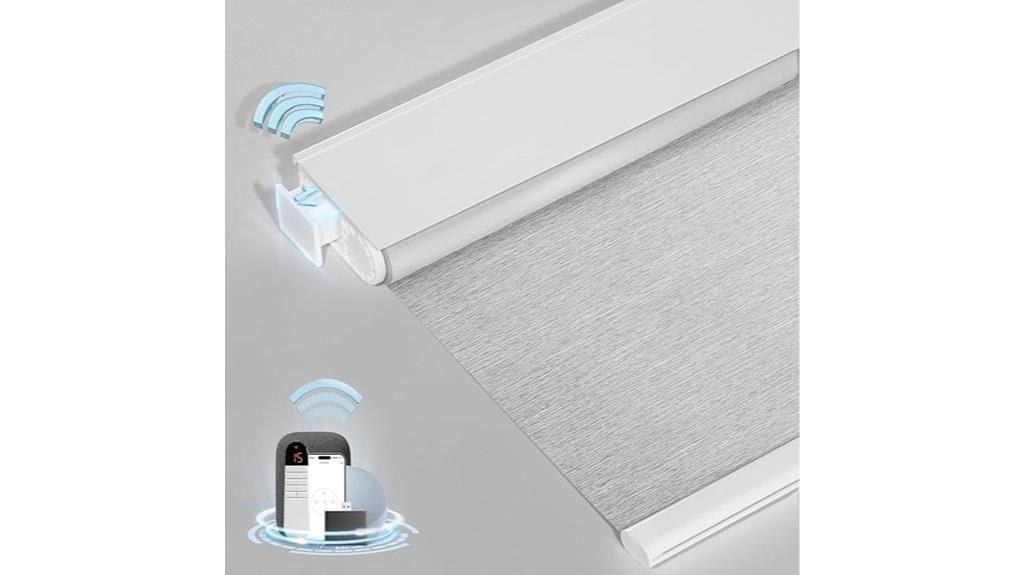 motorized remote window blinds