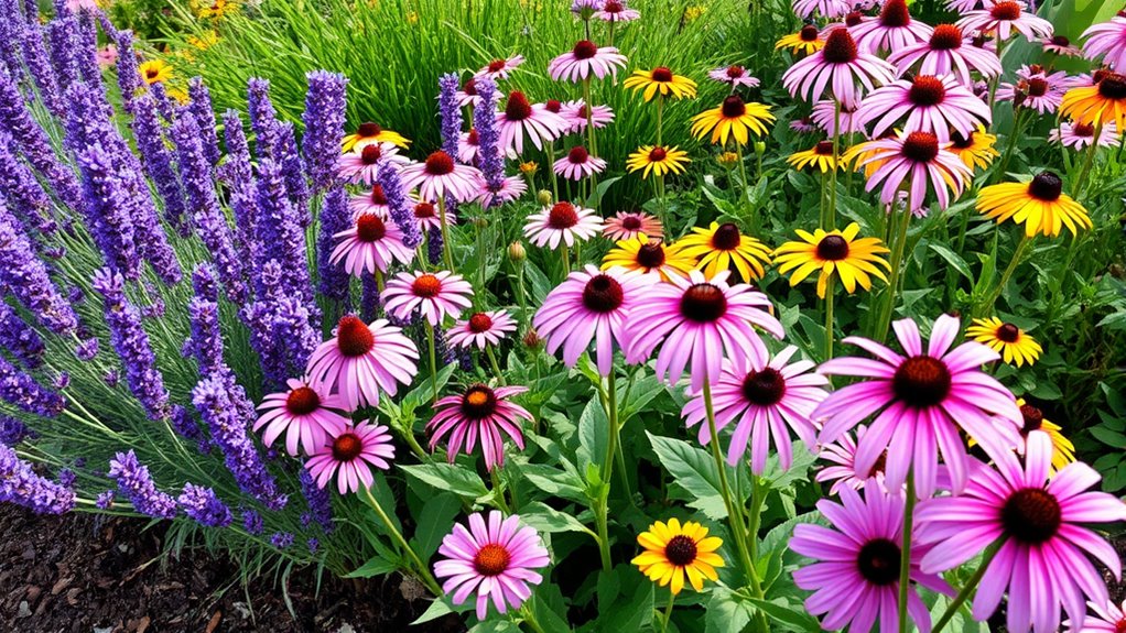 natural pest resistant perennial planting