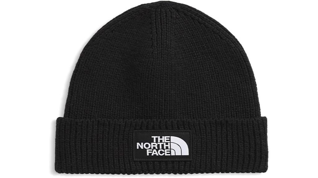 north face box beanie