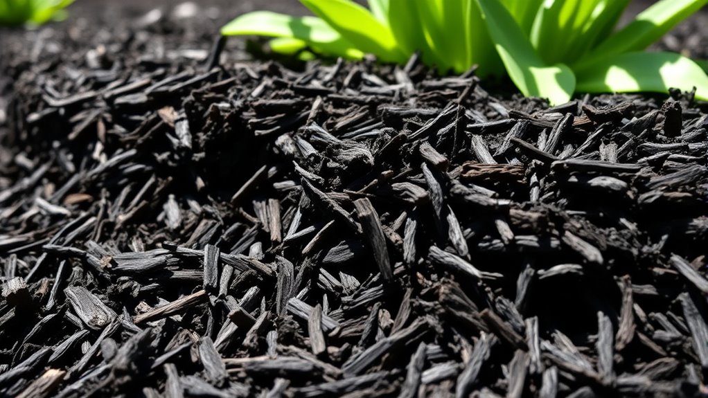 optimal mulch layer depth