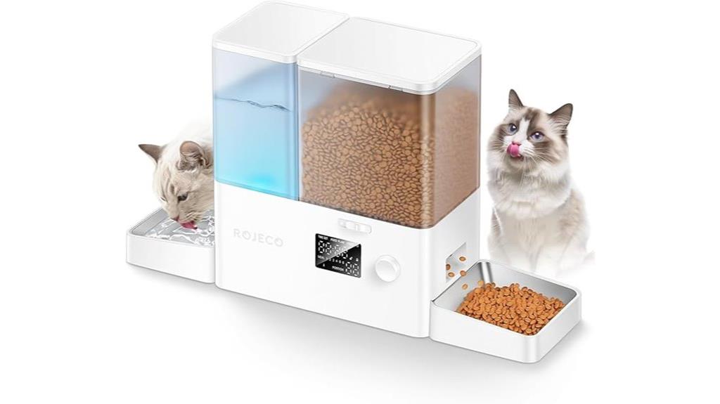 pet feeder with water