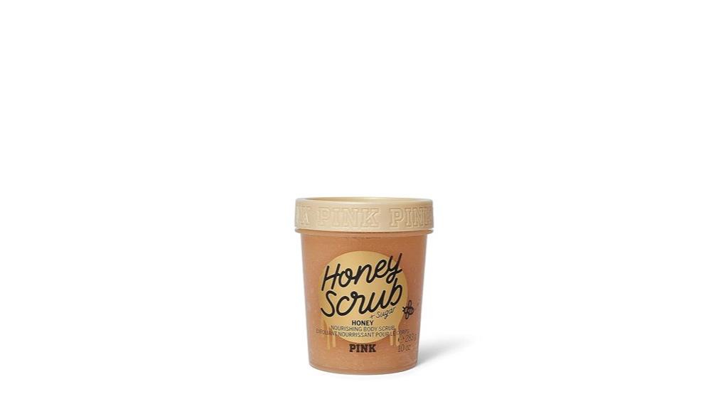 pink honey body scrub