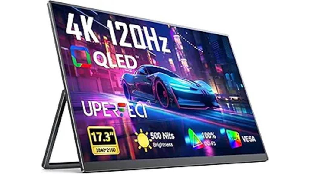 portable 4k qled monitor