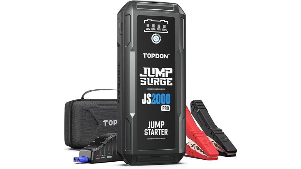 portable jump starter kit
