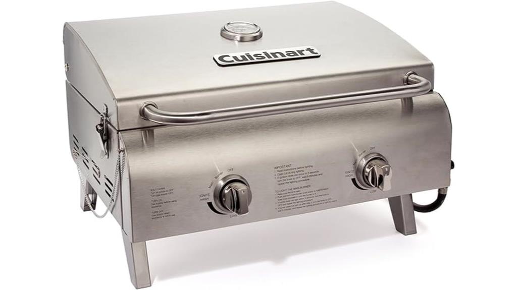 portable propane grill